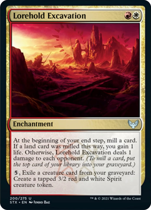 Lorehold Excavation