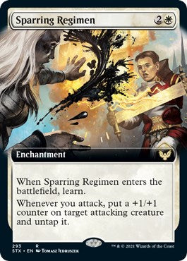 Sparring Regimen Extended Art