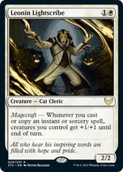 Leonin Lightscribe - Strixhaven: School of Mages #20 Magic: The Gathering card
