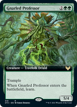 Gnarled Professor Extended Art
