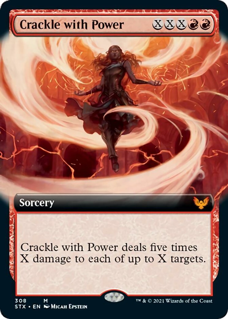 Crackle with Power Extended Art