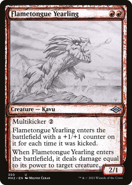 Flametongue Yearling (Showcase)