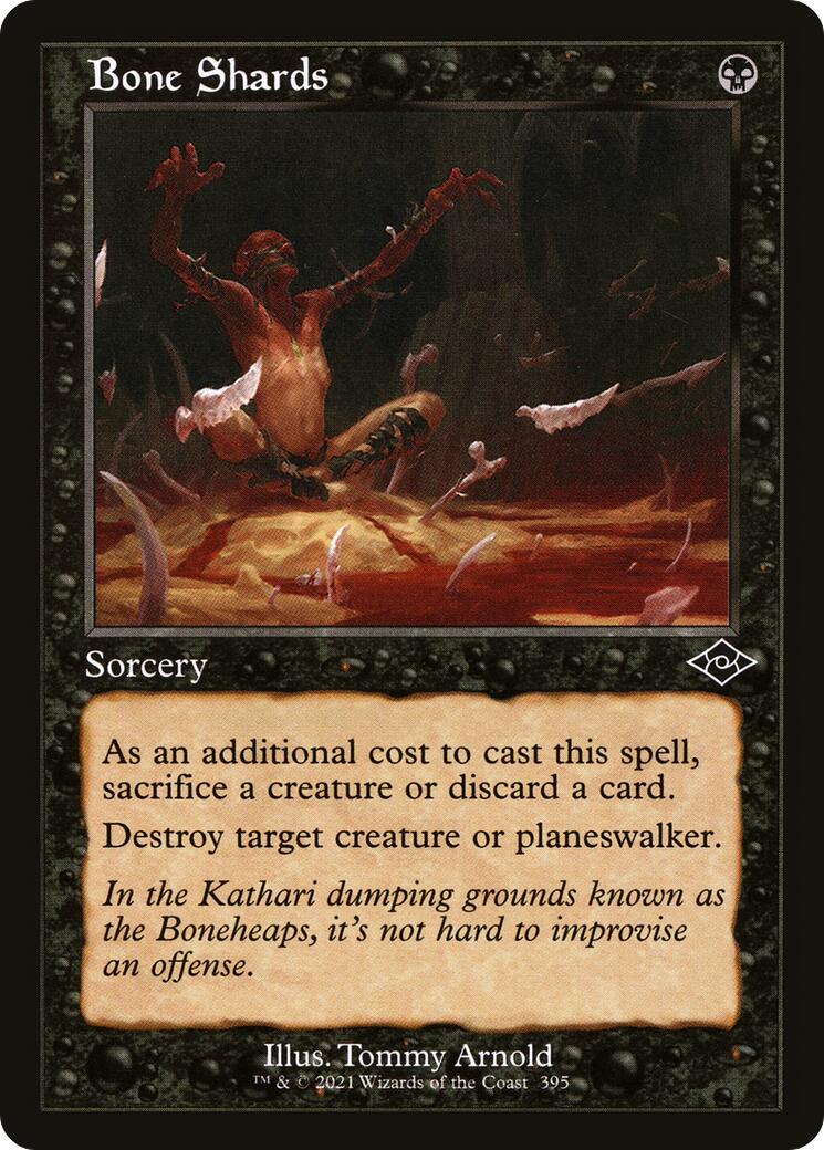 Bone Shards Retro Frame