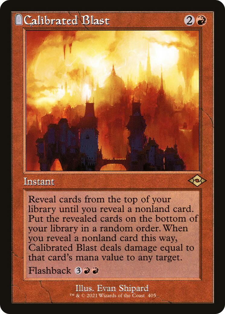 Calibrated Blast Retro Frame