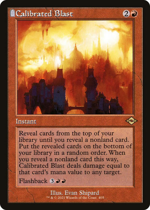Calibrated Blast Retro Frame