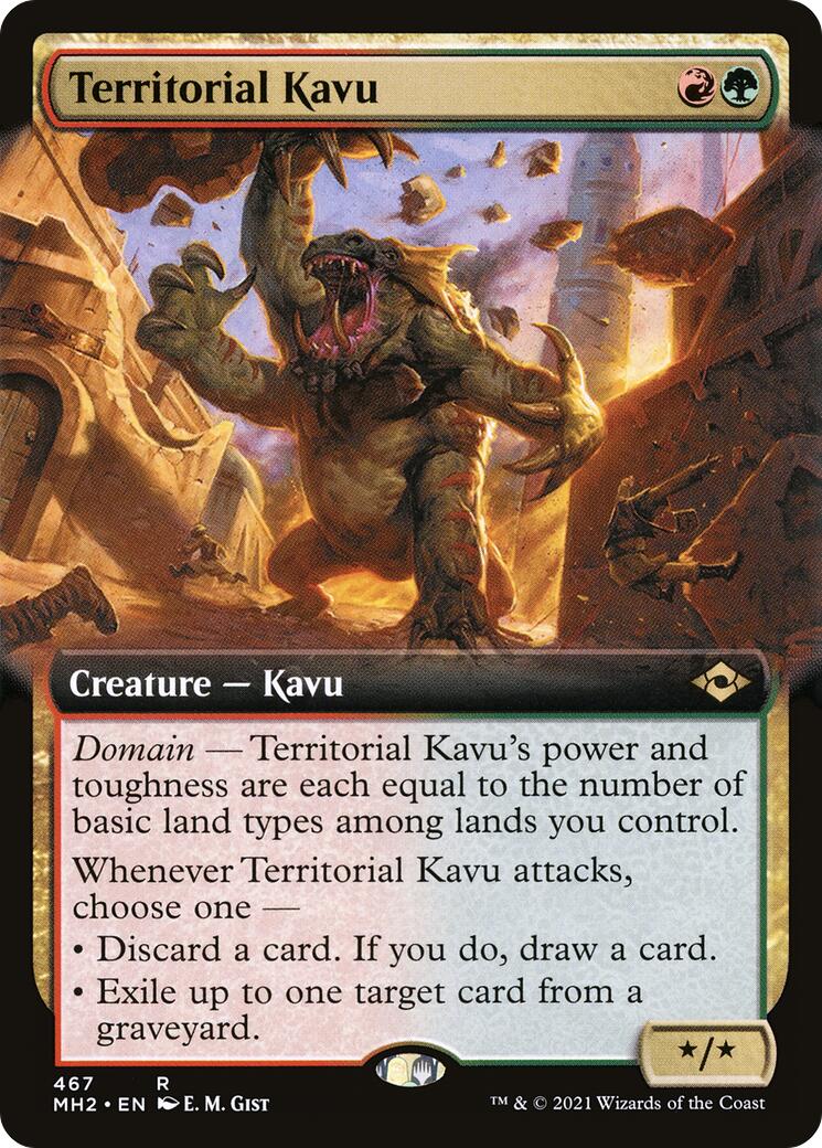 Territorial Kavu Extended Art