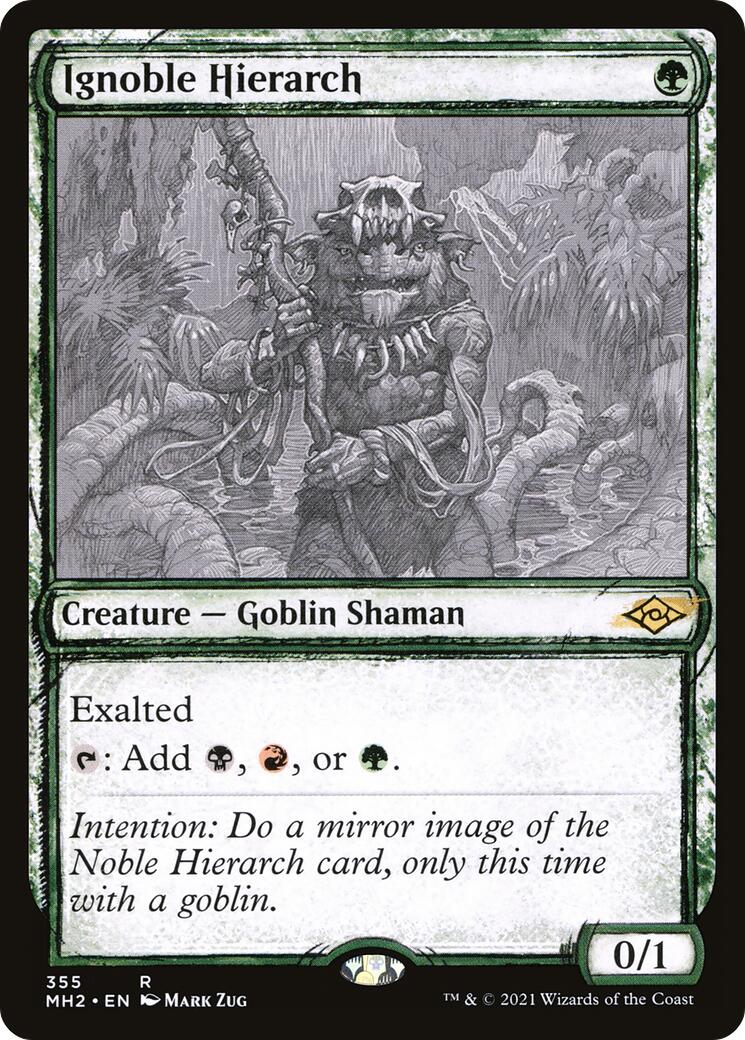 Ignoble Hierarch Showcase