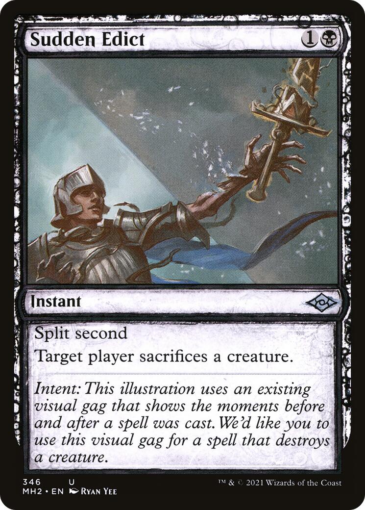 Sudden Edict Showcase