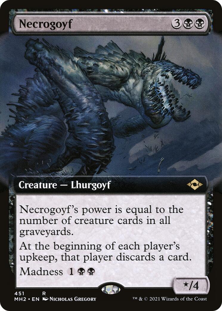 Necrogoyf Extended Art