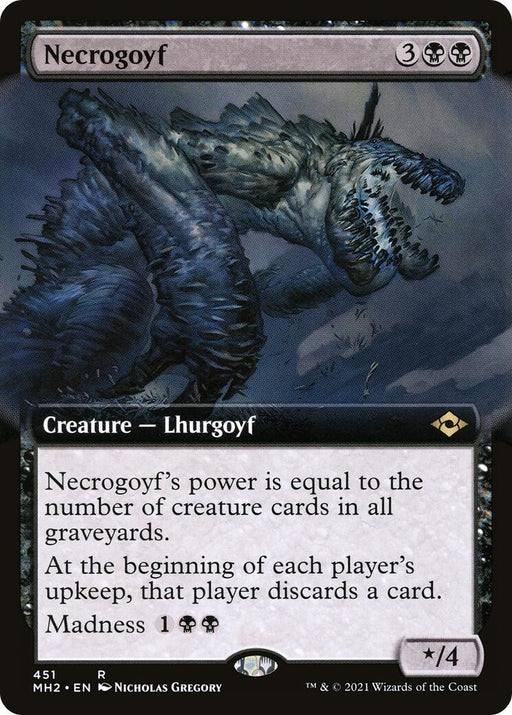 Necrogoyf Extended Art