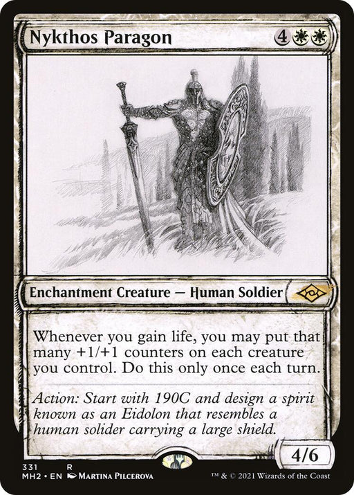 Nykthos Paragon (Showcase) - Modern Horizons 2 #331 Magic: The Gathering card