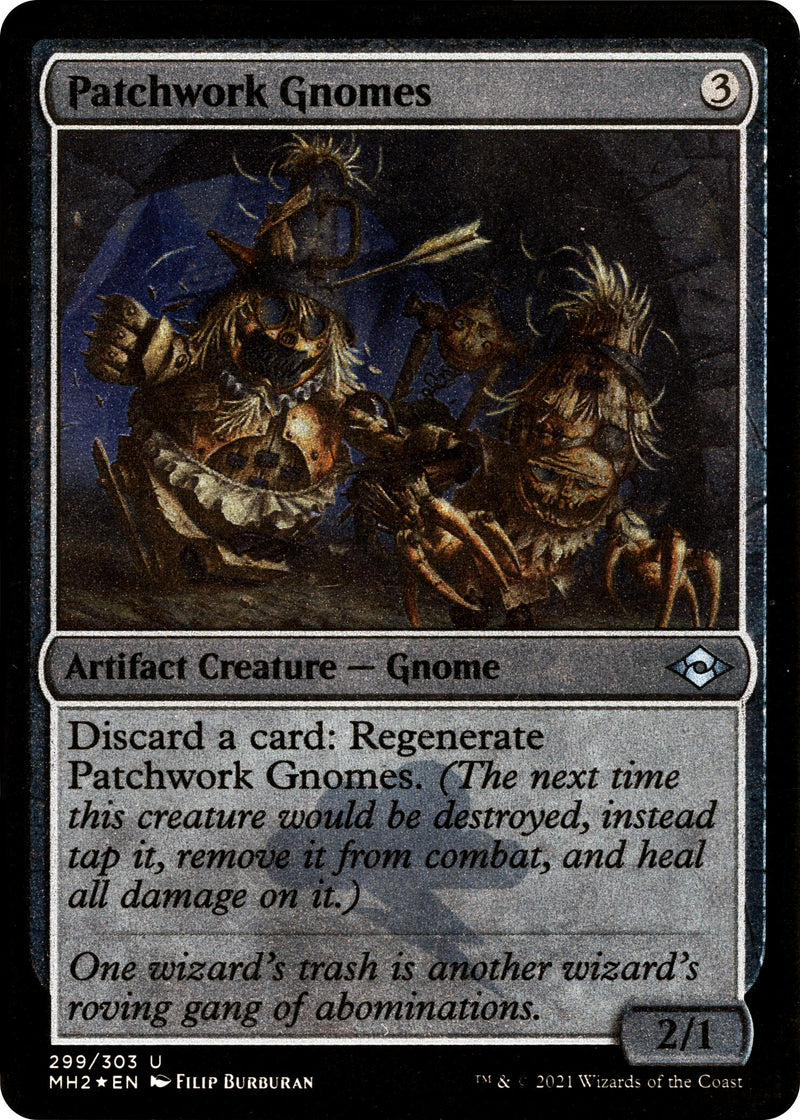 Patchwork Gnomes Foil Etched