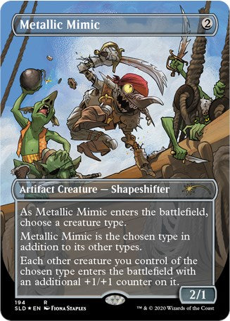 Metallic Mimic - Secret Lair Drop Series #194 Magic: The Gathering card