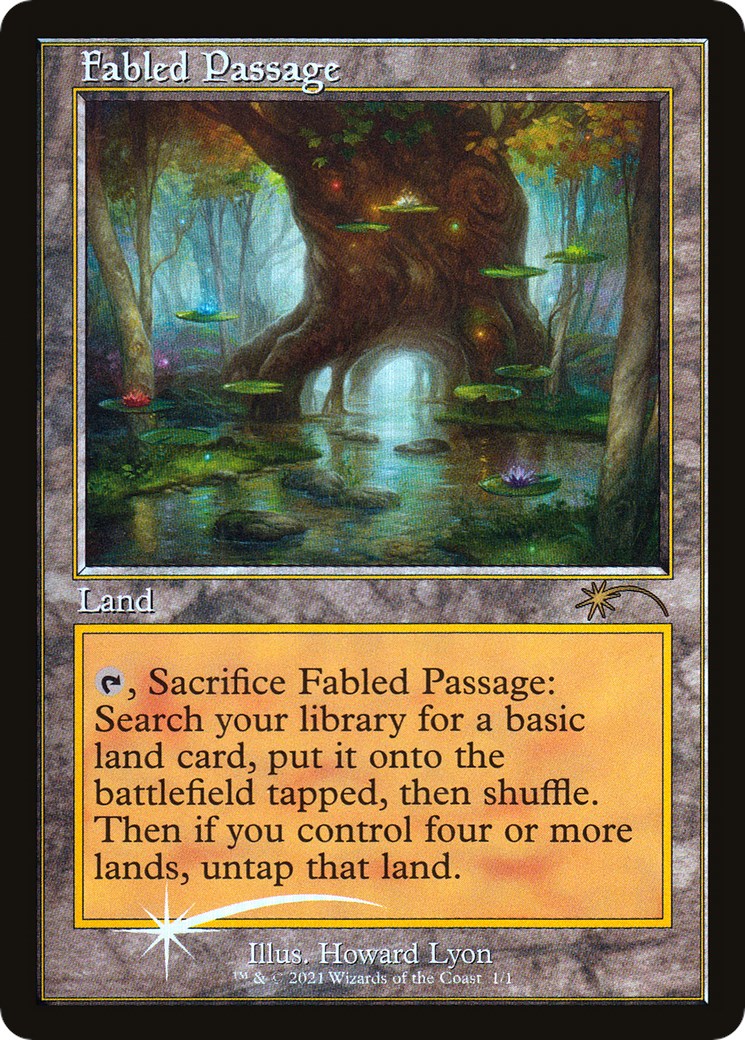 Fabled Passage Retro Frame