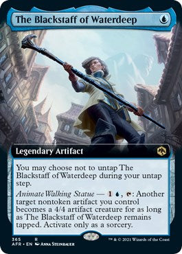 The Blackstaff of Waterdeep Extended Art