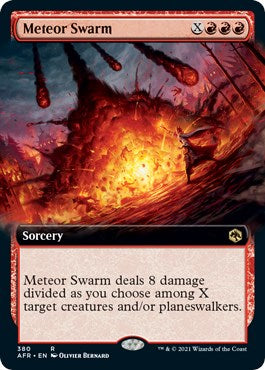 Meteor Swarm Extended Art