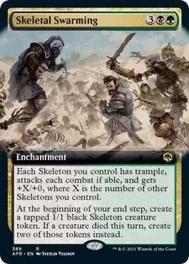 Skeletal Swarming Extended Art