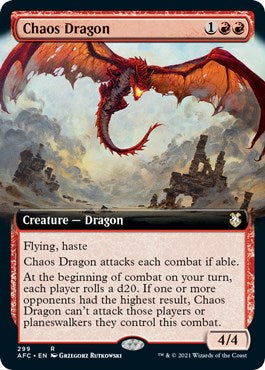 Chaos Dragon Extended Art