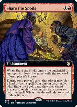 Share the Spoils Extended Art