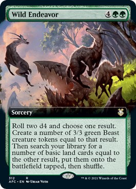 Wild Endeavor Extended Art