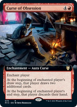 Curse of Obsession Extended Art