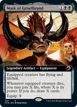 Mask of Griselbrand Extended Art