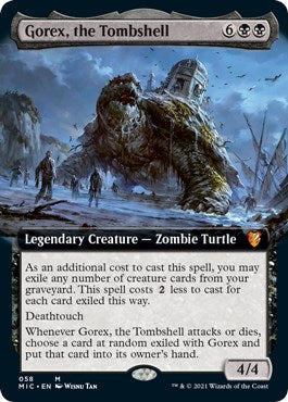 Gorex the Tombshell Extended Art