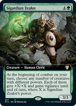 Sigardian Zealot Extended Art