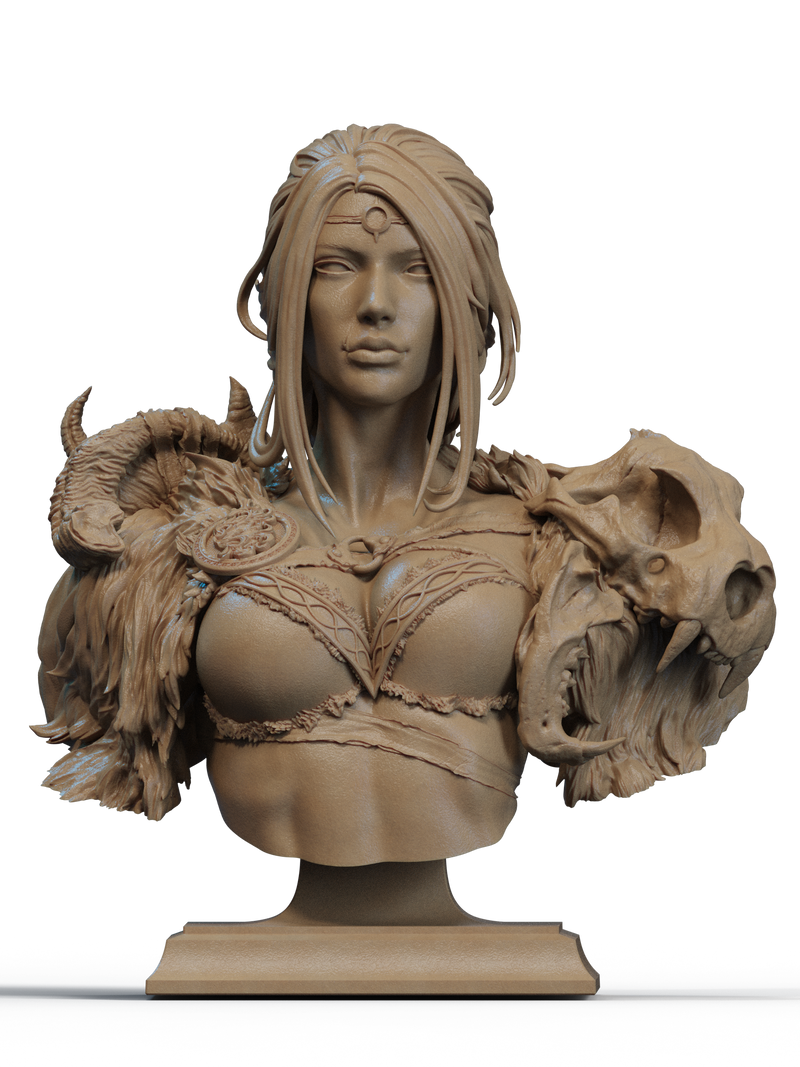 Barbarian Queen - (SFW/NSFW 18+ Only) - 1:6, 1:9 Scale Figures & Bust