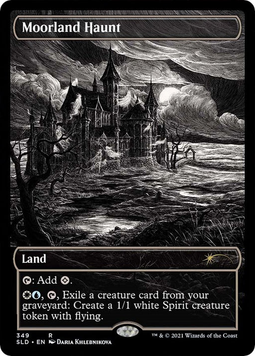 Moorland Haunt - Secret Lair Drop Series #349 Magic: The Gathering card