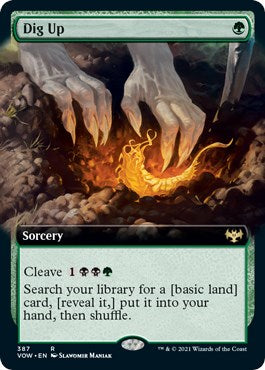 Dig Up Extended Art