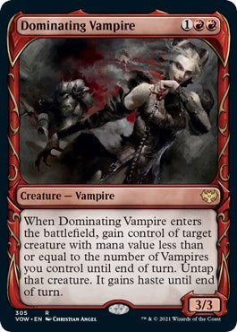 Dominating Vampire Showcase