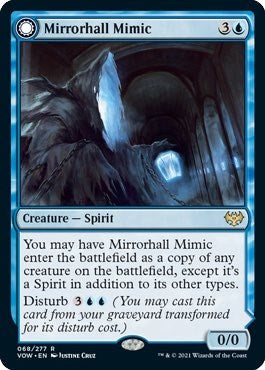 Mirrorhall Mimic - Innistrad: Crimson Vow #68 Magic: The Gathering card