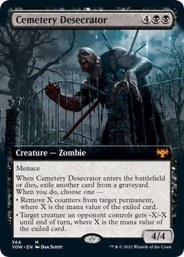 Cemetery Desecrator Extended Art