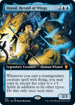 Donal Herald of Wings Extended Art