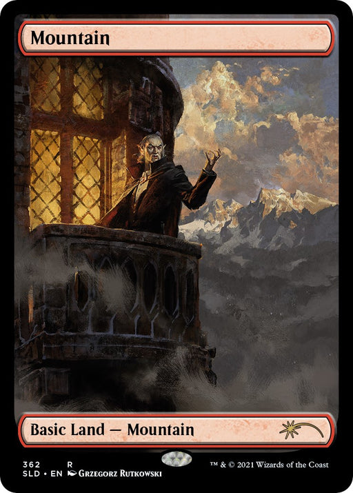 Mountain (The Dracula Lands) - Secret Lair Drop Series #362 Magic: The Gathering card