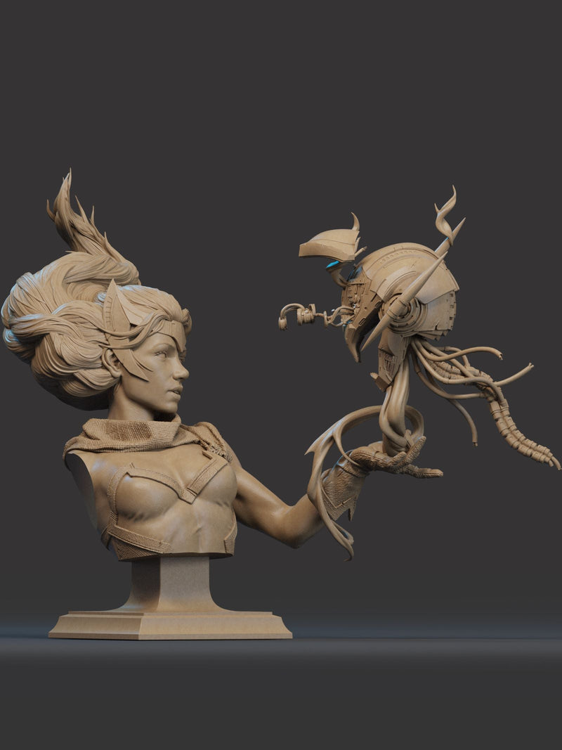 Scarlet Witch - Marvel Comics - 1:6, 1:9 Scale Figures & Bust