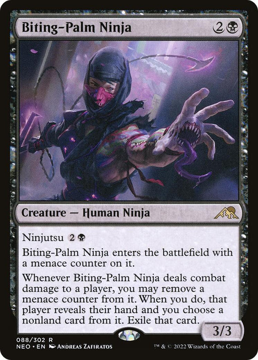 Biting Palm Ninja