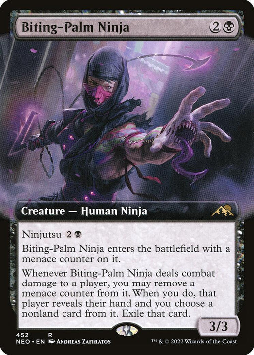 Biting Palm Ninja Extended Art