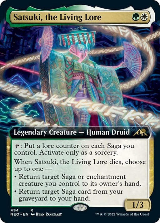 Satsuki the Living Lore Extended Art