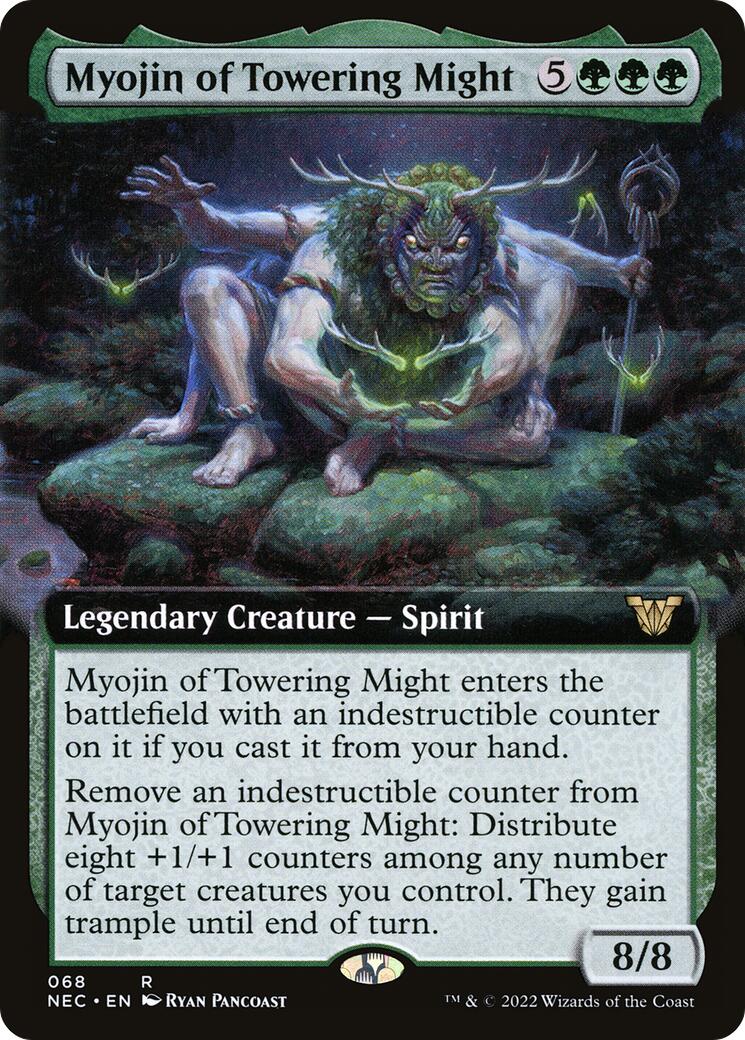 Myojin of Towering Might Extended Art