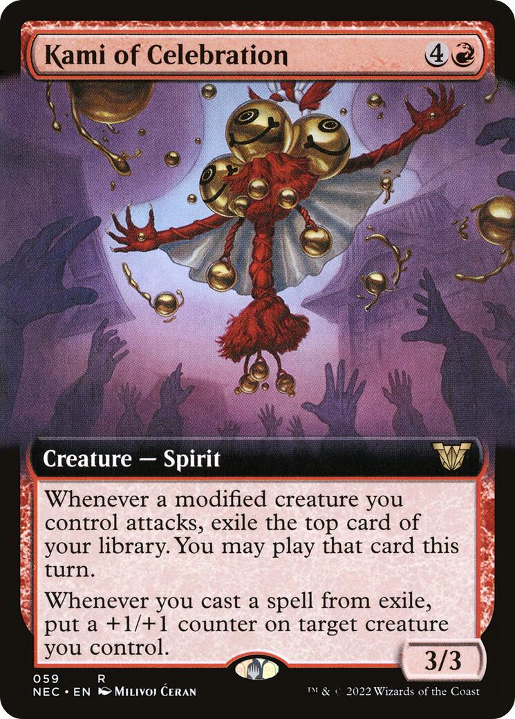 Kami of Celebration Extended Art