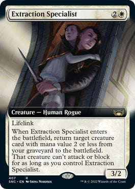 Extraction Specialist Extended Art