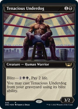 Tenacious Underdog Showcase Foil Etched