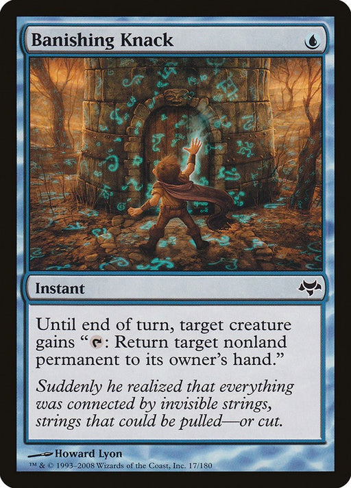Banishing Knack - Eventide #17 Magic: The Gathering card
