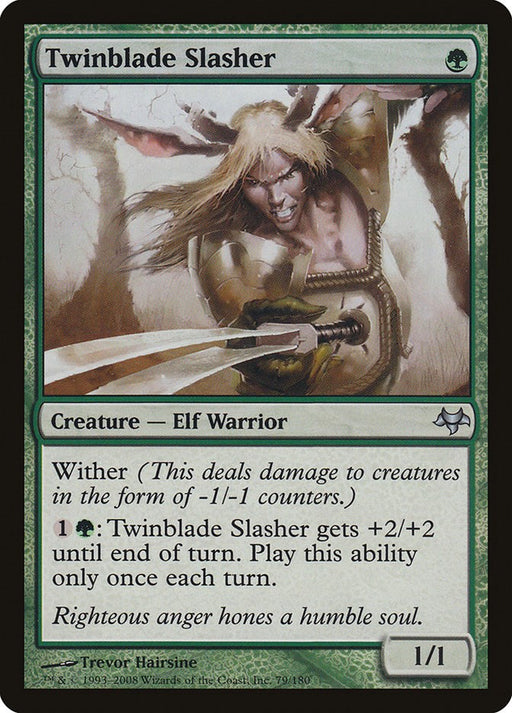 Twinblade Slasher - Eventide #79 Magic: The Gathering card