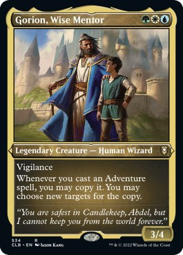 Gorion Wise Mentor Foil Etched