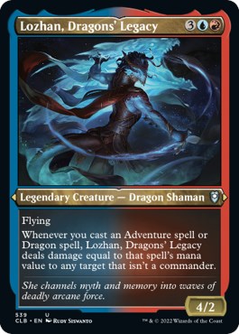 Lozhan Dragons Legacy Foil Etched