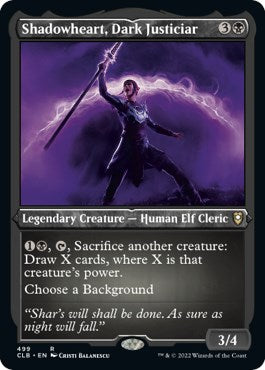 Shadowheart Dark Justiciar Foil Etched