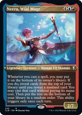 Neera Wild Mage Foil Etched